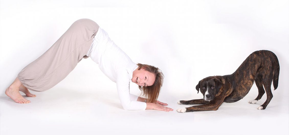 Yogaposition Andrea Chapus und Hund