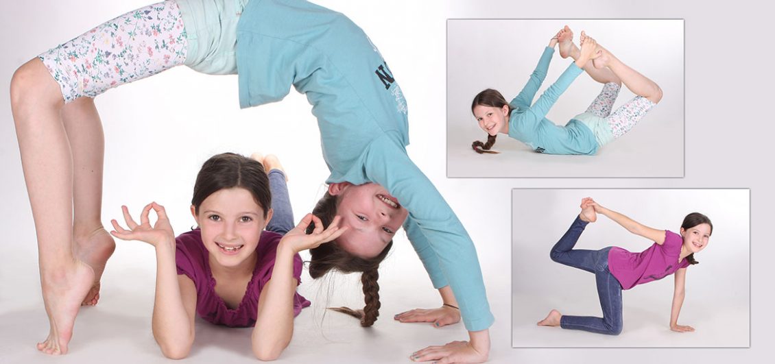 Yogaposition Kinder
